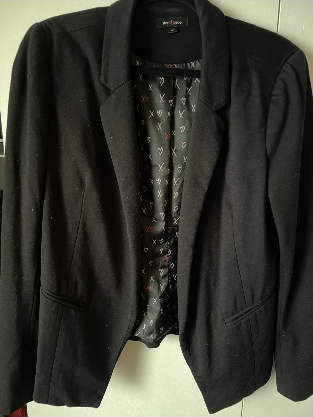 Stork & Babe Black Women's Blazer - M